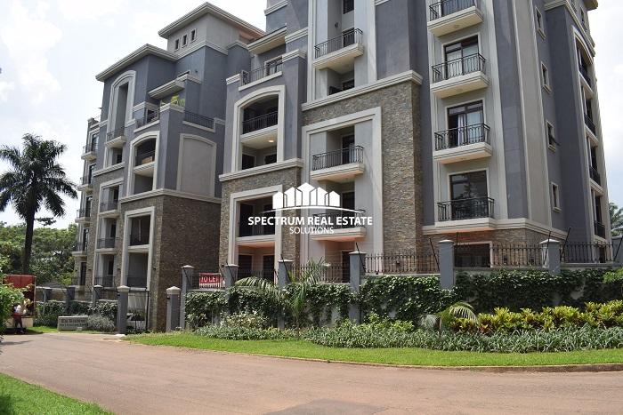 3 Bedrooms unfurnished apartments for rent in Kololo Kampala Uganda