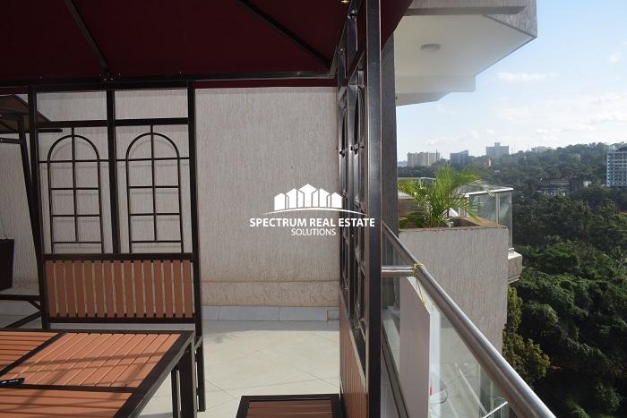 4 Bedrooms furnished penthouse for rent in Kololo Kampala