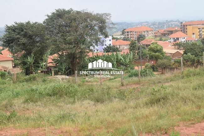 This 50 decimals plot for sale in Kyanja Kampala, Uganda