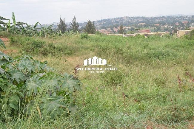 This 50 decimals plot for sale in Kyanja Kampala, Uganda