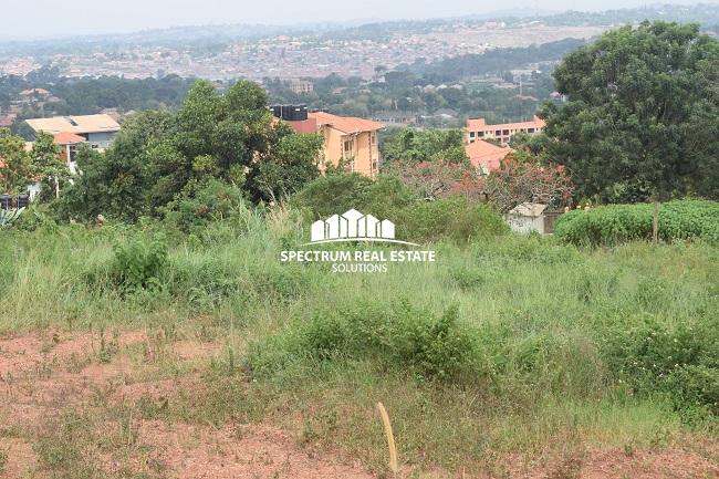 This 50 decimals plot for sale in Kyanja Kampala, Uganda