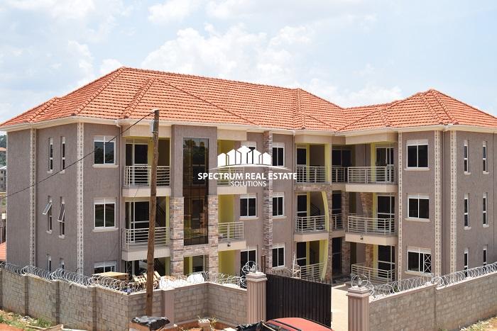 These are apartments for sale in Kira town Kampala
