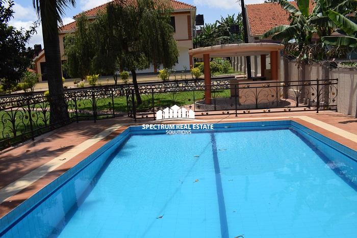 This storeyed house with swimming pool for rent in Bugolobi Kampala, Uganda