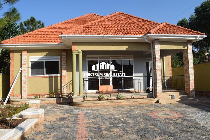 This newly built cheap house for sale in Kira Kampala, Uganda