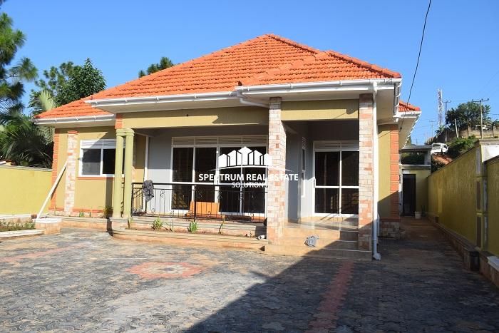 This newly built cheap house for sale in Kira Kampala, Uganda