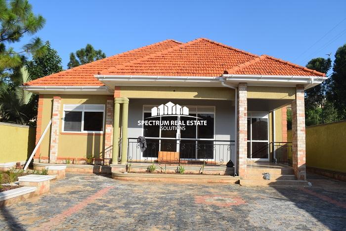 This newly built cheap house for sale in Kira Kampala, Uganda