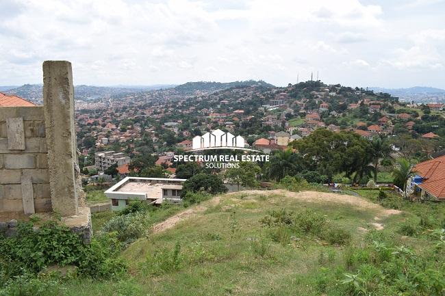 This land is for sale on Buziga hill Kampala, Uganda