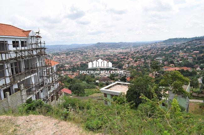 This land is for sale on Buziga hill Kampala, Uganda