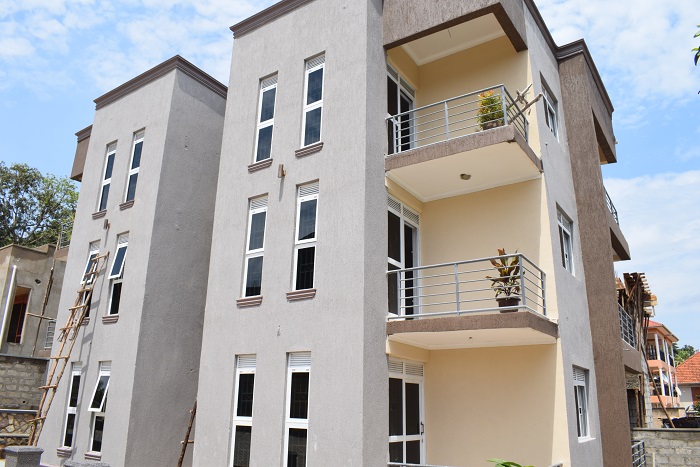This newly built apartment block for sale in Bunga Kampala