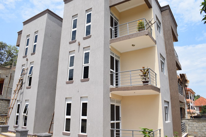 This newly built apartment block for sale in Bunga Kampala