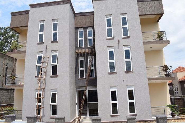 This newly built apartment block for sale in Bunga Kampala