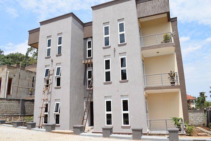 This newly built apartment block for sale in Bunga Kampala