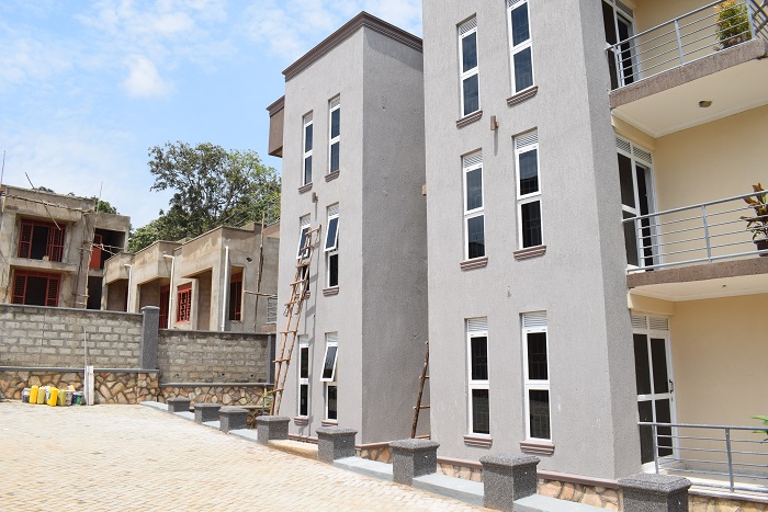 This newly built apartment block for sale in Bunga Kampala