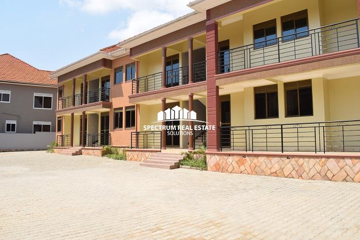 These are newly built apartments for rent in Kira town Kampala