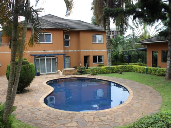 House with swimming pool for sale in Bunga Kampala