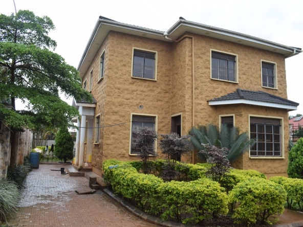This unfinished house for sale on Entebbe road