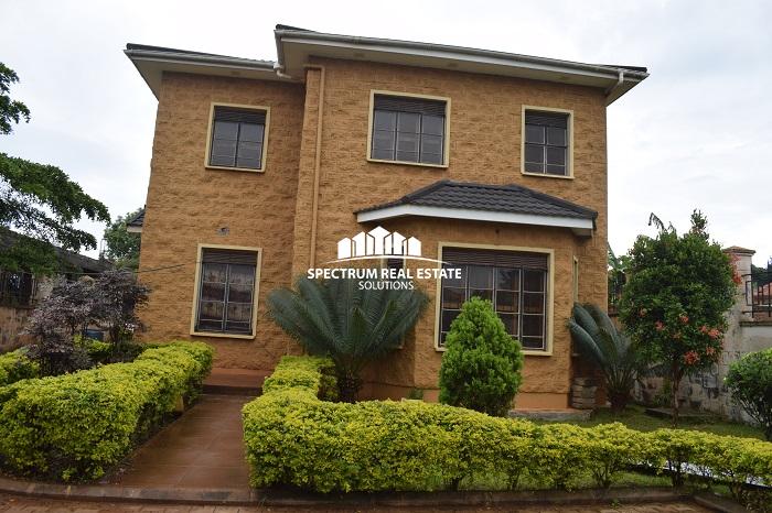 This unfinished house for sale on Entebbe road