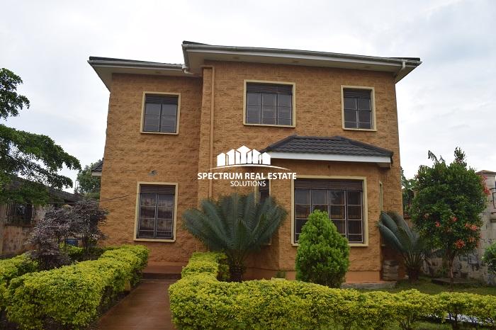 This unfinished house for sale on Entebbe road