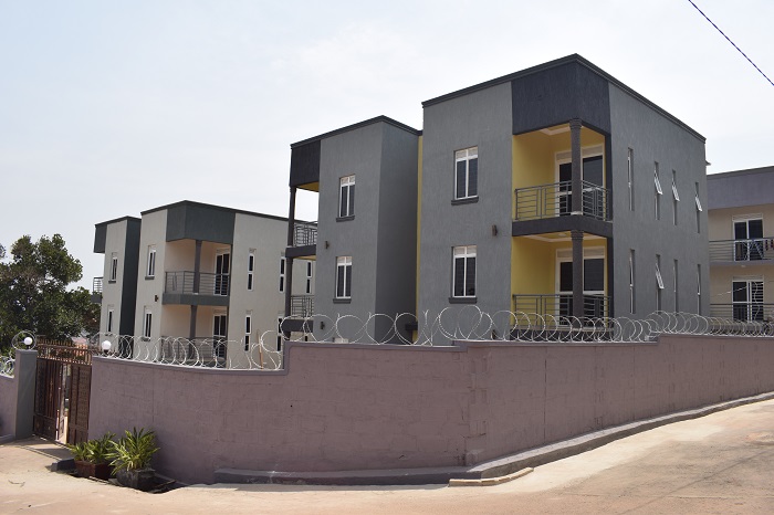 These blocks of Residential apartments for sale in Kansanga Kampala