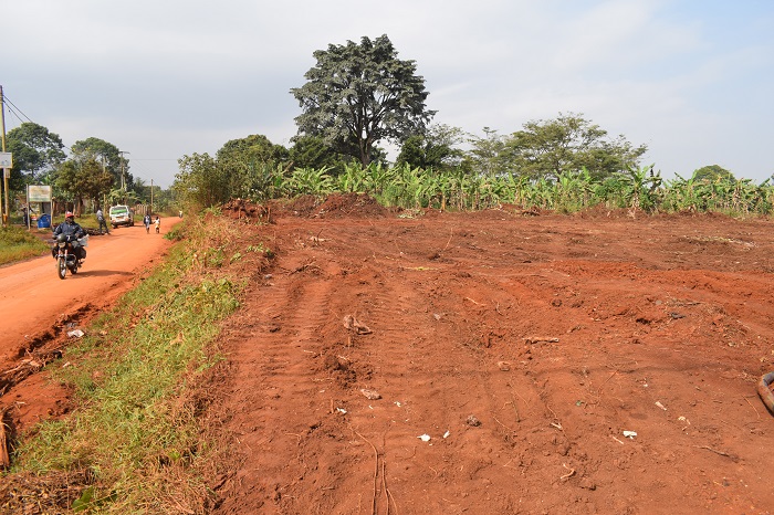 This commercial plot for sale in Kitukutwe Bulindo road 