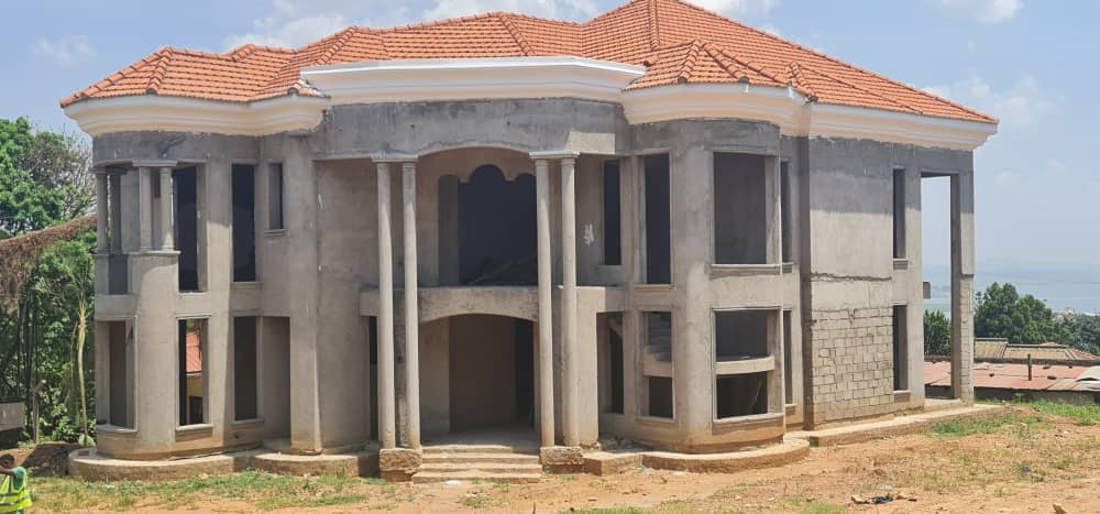 This unfinished house for sale in Muyenga Kampala